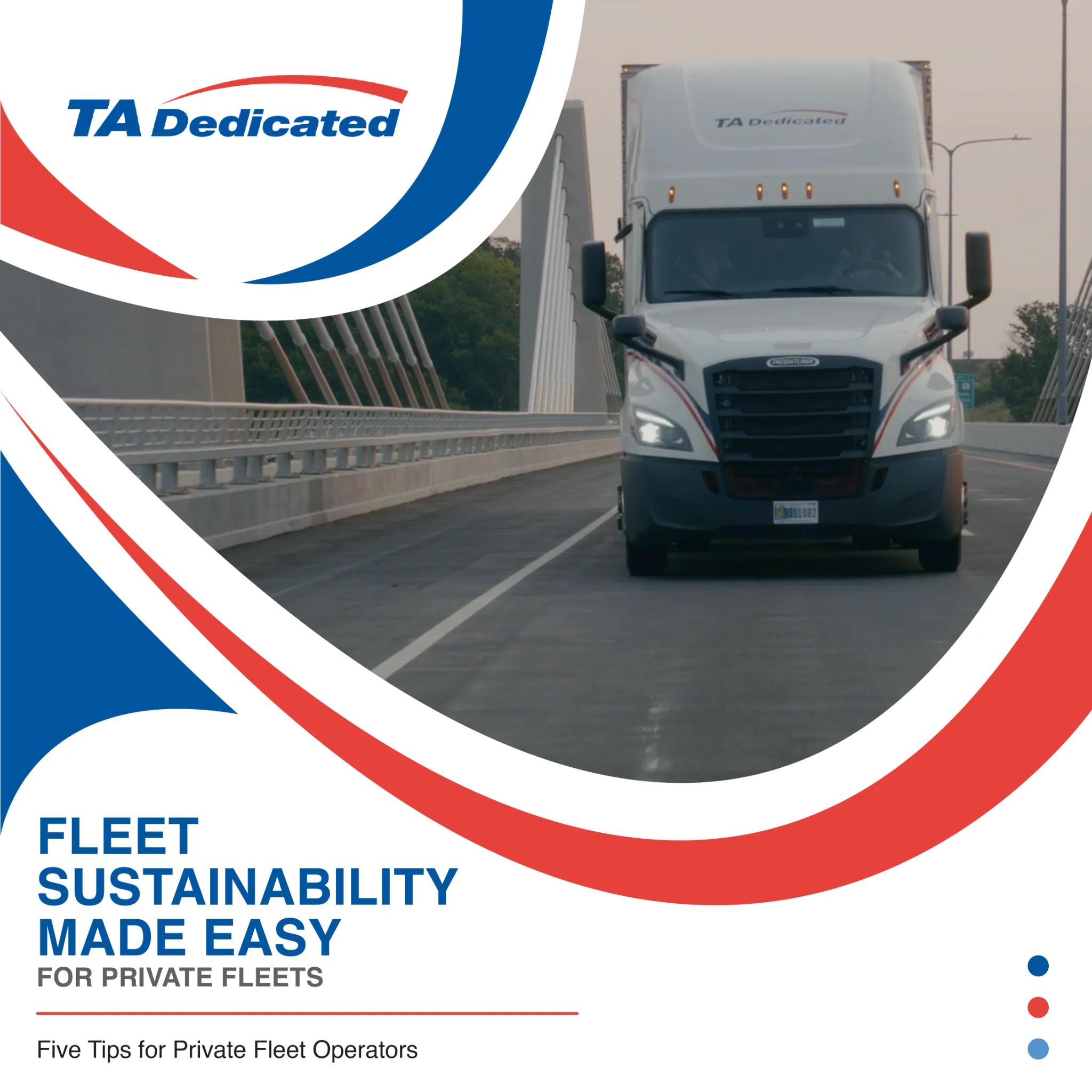 Five Tips for a More Sustainable Fleet | TA Dedicated