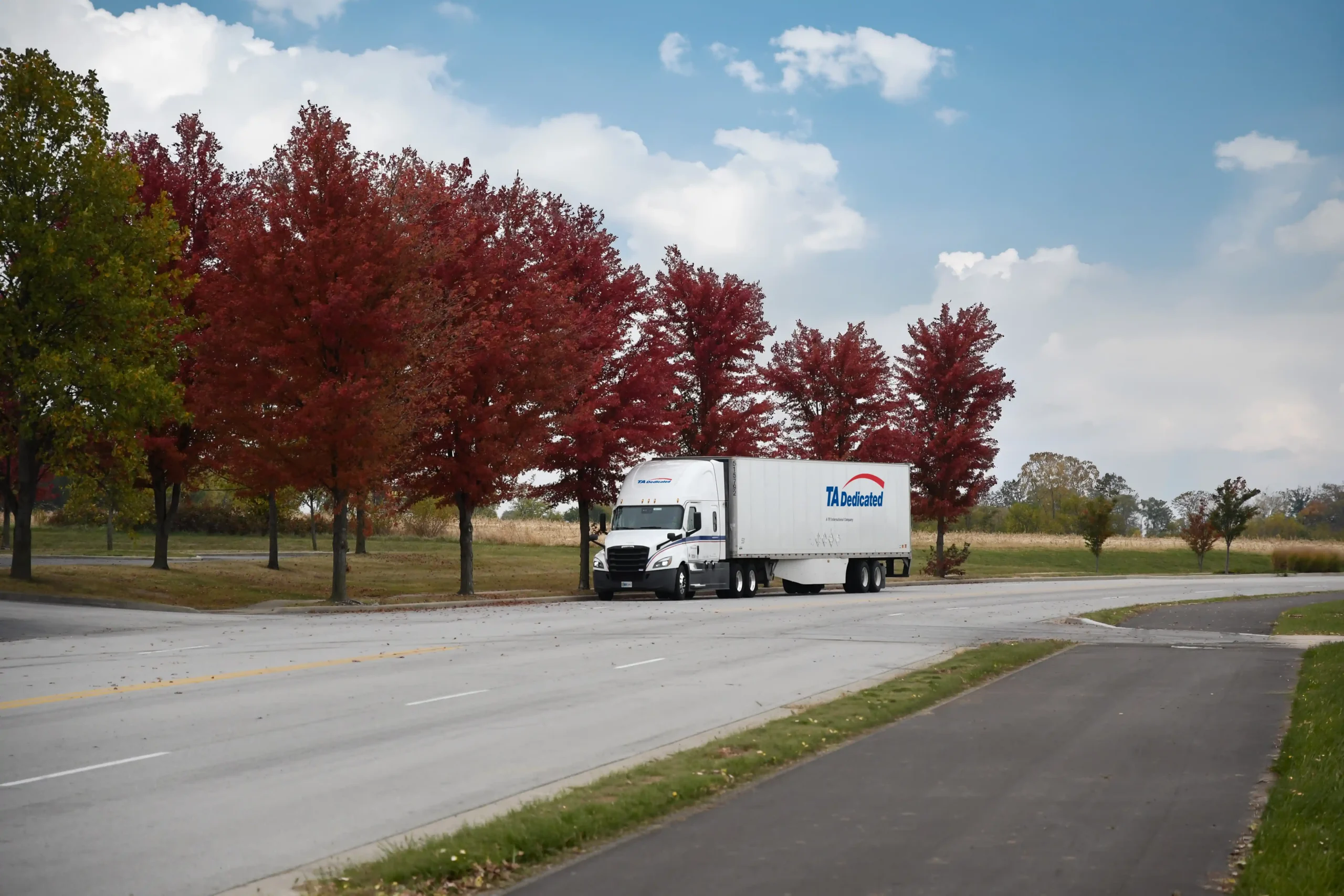 TA Dedicated Shipping Truck