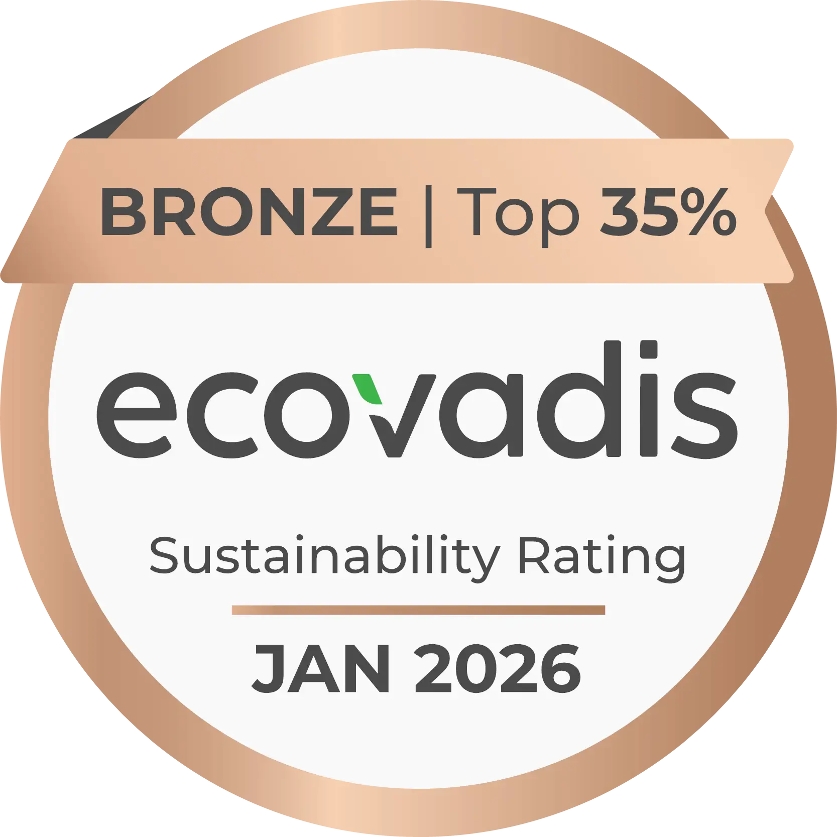 EcoVadis Sustainability Rating for TA Dedicated
