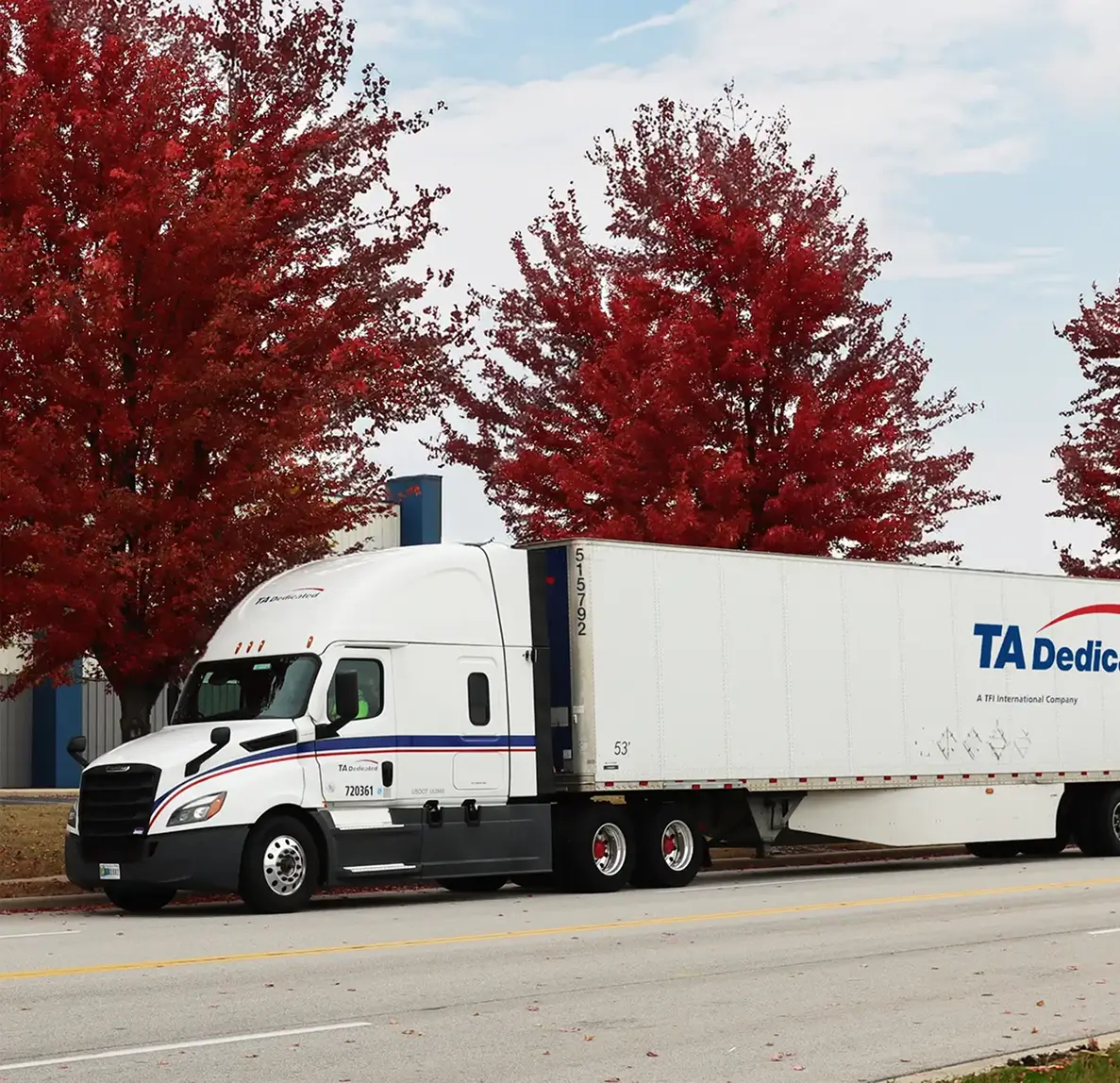 TA Dedicated truck
