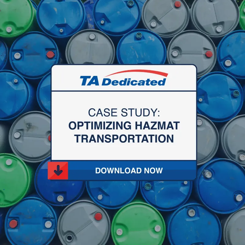 Hazmat Transportation for Chemical Manufacturing Leader Thumbnail