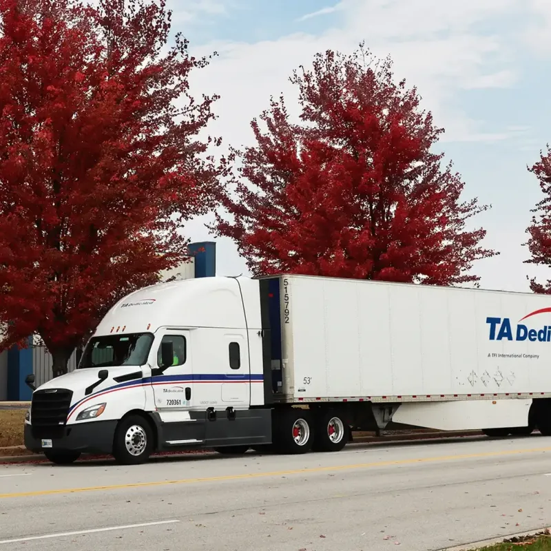 TA Dedicated truck